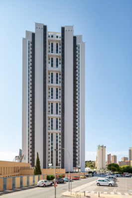 Trasera del Edificio Residencial Benidorm Beach 