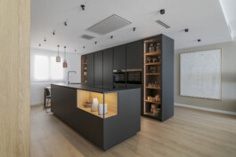 Cocina vivienda Bitácoras, El Campello (Alicante) 