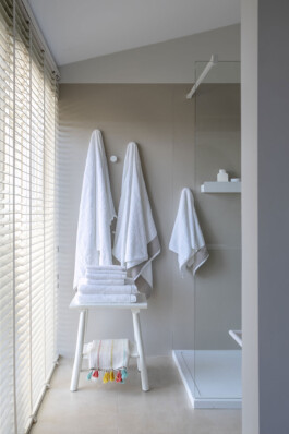 Lateral espacio ducha Casa María Adánez (Cabo de las Huertas, Alicante) 