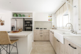 Lateral cocina Casa María Adánez (Cabo de las Huertas, Alicante) 