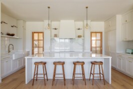 Frontal isla cocina Casa Limones (Elche) 