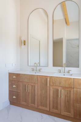Espejos del baño Casa Limones (Elche) 