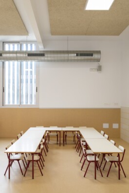 Interior comedor CEIP El Castillo, Monóvar (Alicante) 