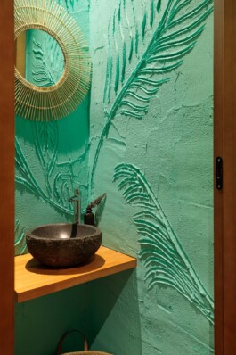 Detalle baño restaurante Kohlanta, Alicante 