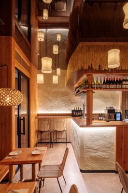 Barra restaurante Kohlanta, Alicante 